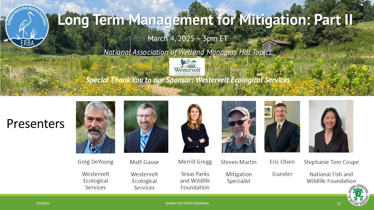 Part 3: Presenters: Merrill Gregg, Texas Parks and Wildlife Foundation and Stephanie Tom Coupe, National Fish and Wildlife Foundation
