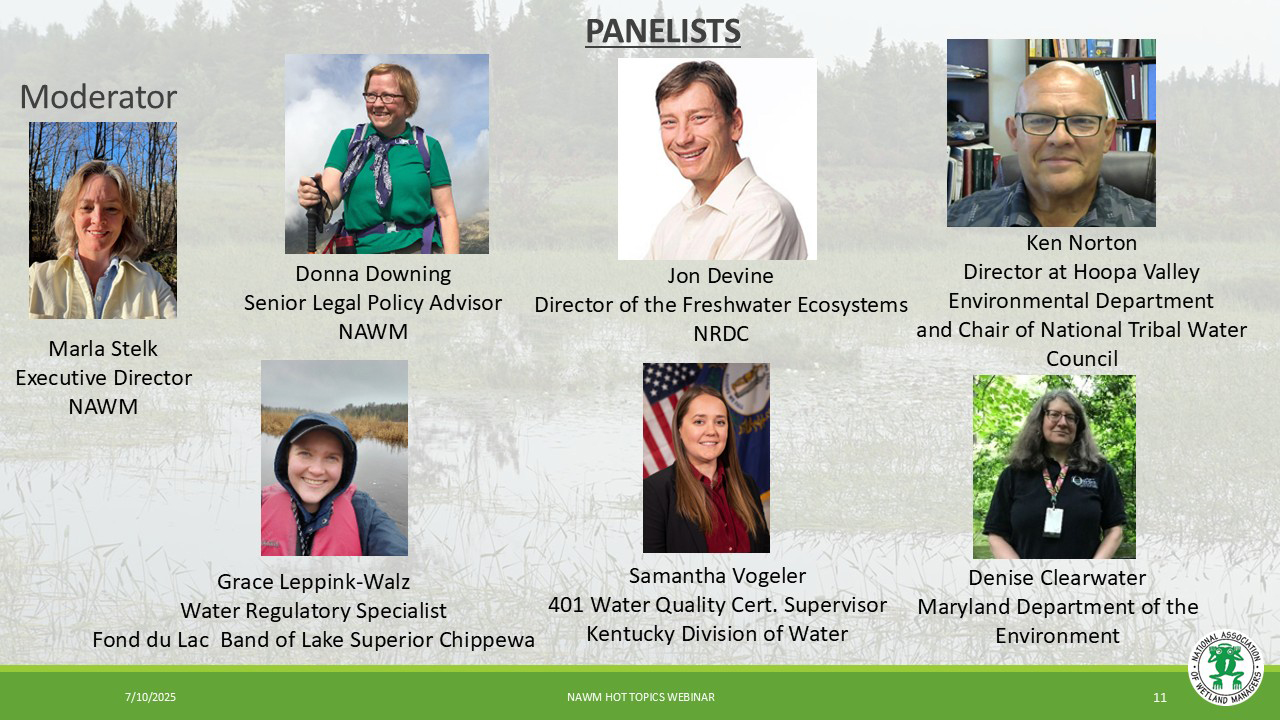 Part 3: Presenters: Grace Leppink-Walz, Fond du Lac Tribe and Ken Norton, National Tribal Water Council and Director of the Hoopa Valley Tribal Environmental Protection Agency